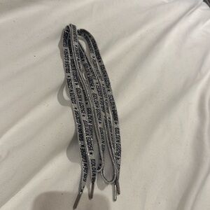 Silver golden goose laces